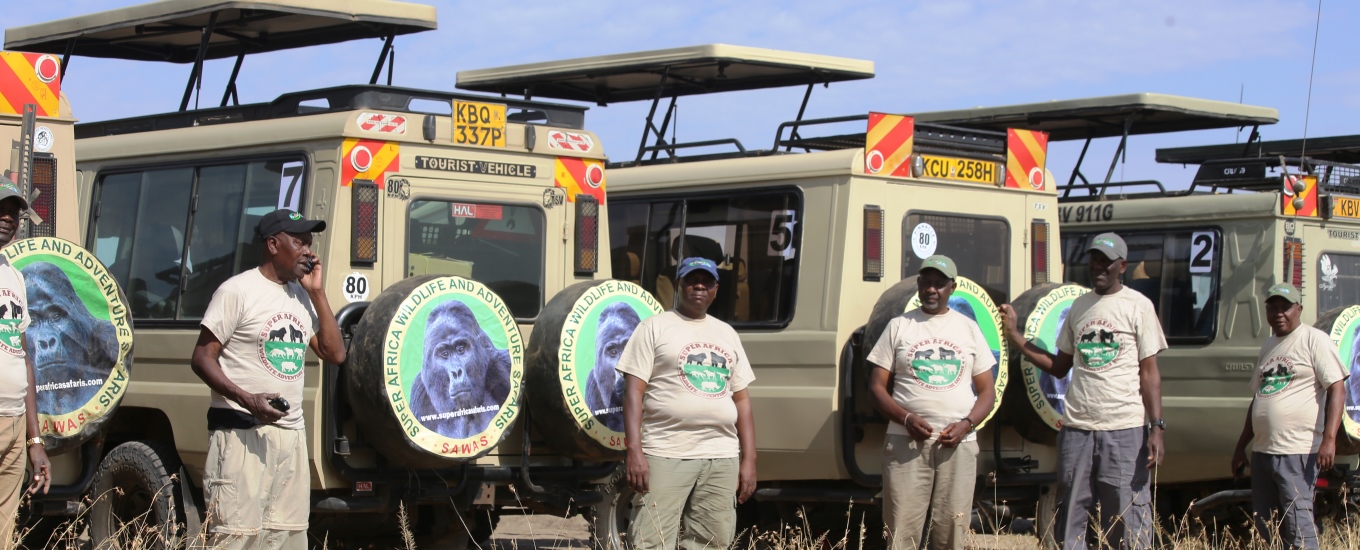 professional and knowledgeable driver guides of Super Africa Wildlife Adventures Safaris 